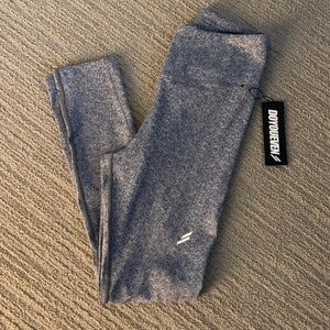 NWT Doyoueven grey marl workout leggings